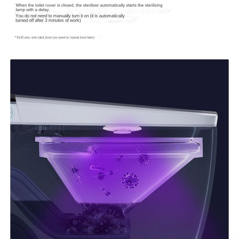 Smart Toilet Disinfection Lamp - UV Sterilization, Odor Removal, USB Charging - Easy to Use, Energy Efficient, Space-Saving Household Hygiene Solution