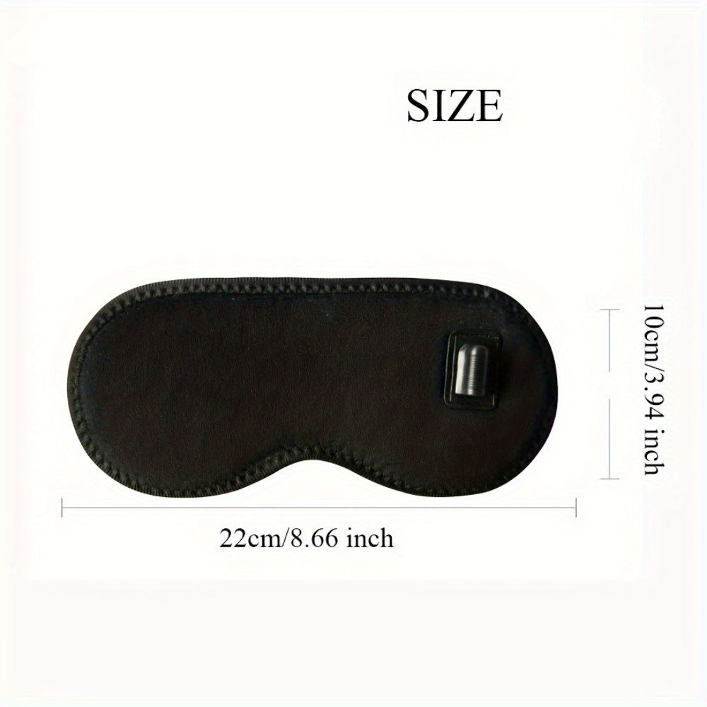 Heated Eye Mask with USB Charging – Relieves Dry Eye Syndrome, Steam Warm Moist Compress to Unclog Glands, Comfortable and Safe Gift for Sleeping