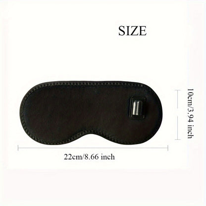 Heated Eye Mask with USB Charging – Relieves Dry Eye Syndrome, Steam Warm Moist Compress to Unclog Glands, Comfortable and Safe Gift for Sleeping