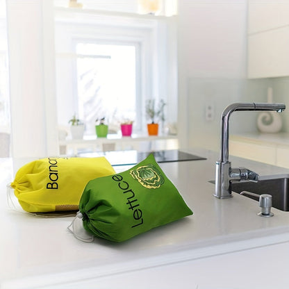 Freshness Keeper Banana Storage Bag - Preserve Freshness, Prevent Ripening, Lightweight, Washable, Durable - Space-Saving Design for Fruits and Vegetables, Easy to Clean