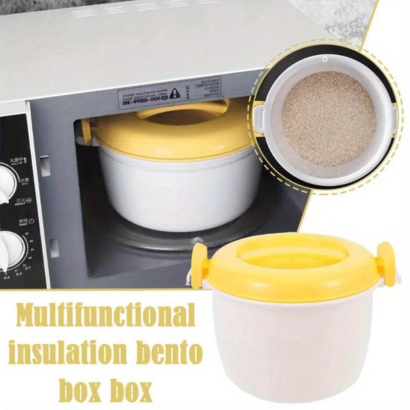 Microwave Rice Cooker and Steamer Pot – Versatile Veggie Cooker, Pasta Maker, Soup and Pressure Pot, Multi-Use Cooking Bowl