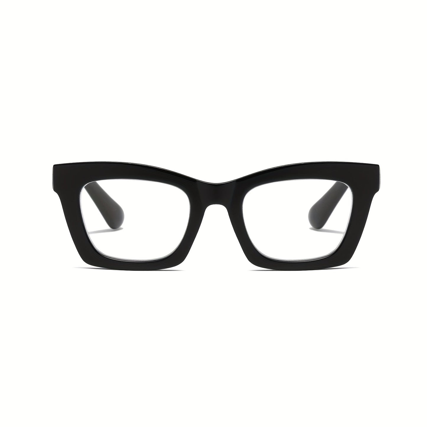 Stylish Oprah-Inspired Blue Light Blocking Reading Glasses - Square Shape with Spring Hinge for Men & Women | Multiple Power Options (1.0 to 3.5) | Ideal for Everyday Use