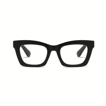 Stylish Oprah-Inspired Blue Light Blocking Reading Glasses - Square Shape with Spring Hinge for Men & Women | Multiple Power Options (1.0 to 3.5) | Ideal for Everyday Use