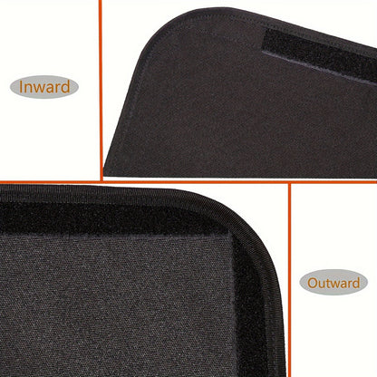 RV Door Window Shade Cover – Side Window Sunshades for Camper, Trailer, Motorhome with Privacy Screen and Window Cover Accessories