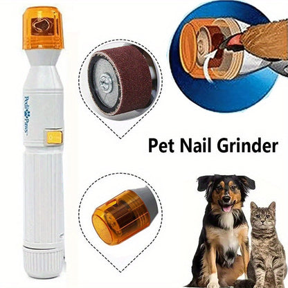 Safe & Gentle Pet Nail Grinder – Effortless Dog & Cat Trimmer for At-Home Grooming