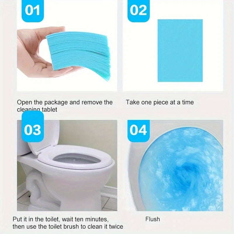Strong Decontamination Floor Cleaning Sheets - 30/120/300pcs for Effective Washing, Brightening, and Sanitizing - Ideal for Home, School, and Essential Cleaning