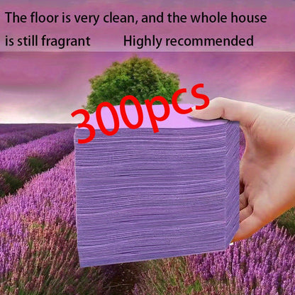 Strong Decontamination Floor Cleaning Sheets - 30/120/300pcs for Effective Washing, Brightening, and Sanitizing - Ideal for Home, School, and Essential Cleaning