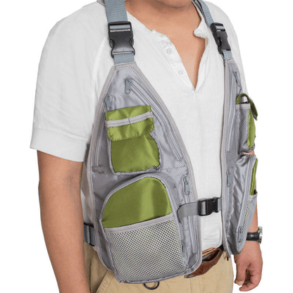 Premium Multi-Pocket Fishing Vest – Water-Resistant, Wear-Resistant, Tear-Proof, Perfect for Fishing, Camping, Hiking Adventures