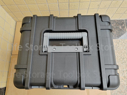 Large Portable Toolbox — Height-Adjustable Tool Organizer Suitcase for Garage, Workshop & Hardware Parts