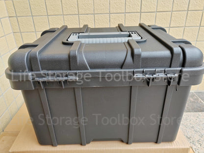 Large Portable Toolbox — Height-Adjustable Tool Organizer Suitcase for Garage, Workshop & Hardware Parts