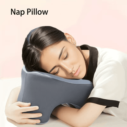 Ergonomic Memory Foam U-Shaped Pillow – Comfort and Support for Travel and Office Naps, Versatile Neck and Head Cushion