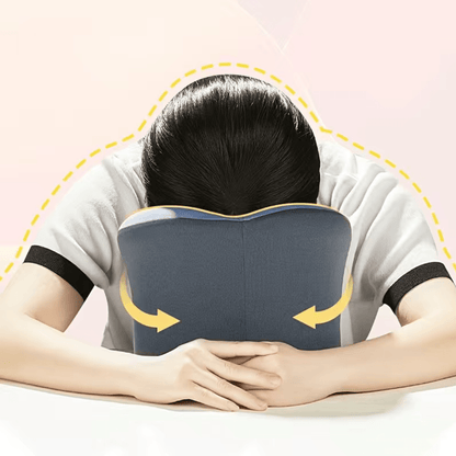 Ergonomic Memory Foam U-Shaped Pillow – Comfort and Support for Travel and Office Naps, Versatile Neck and Head Cushion