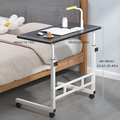 1pc Movable & Liftable Simple Computer Desk - Learning Desk, Bedside Lazy Table