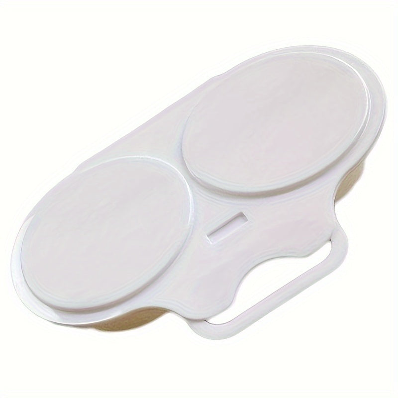 Easy-Clean Microwave Egg Poacher - Durable PP Round Egg Steamer for Perfectly Cooked Eggs - Essential Kitchen Gadget