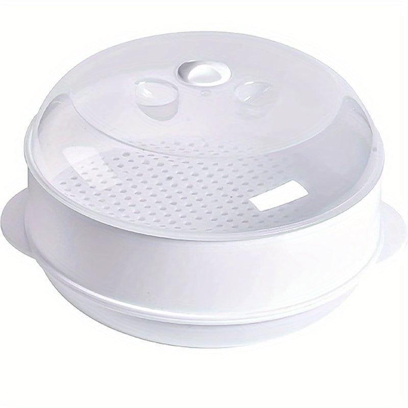 Versatile Microwave Steamer – Durable PS Kitchen Cooker for Vegetables, Rice and Fish