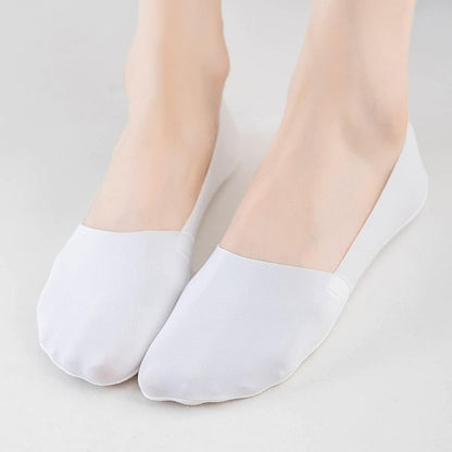 No Show Socks for Women - 5-8 Pairs Low Cut Liner, Non-Slip Footies, Invisible Socks for Flats and Boat Shoes