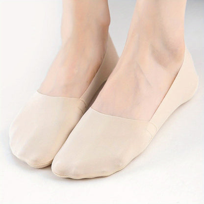 No Show Socks for Women - 5-8 Pairs Low Cut Liner, Non-Slip Footies, Invisible Socks for Flats and Boat Shoes
