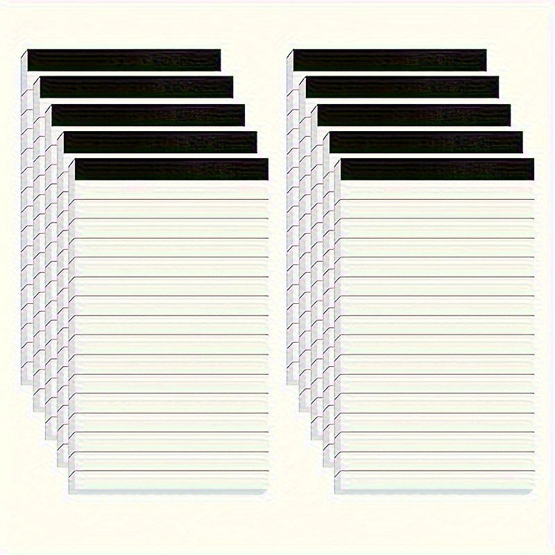 5/10pcs All-Purpose Note Pads - 3x5 Inch Lined Memo Pads, 30 Sheets Each - Ideal for School, Office, Back to School Supplies, Notebooks, Aesthetic School Supplies