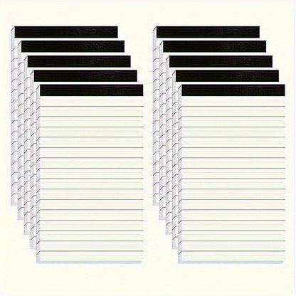 5/10pcs All-Purpose Note Pads - 3x5 Inch Lined Memo Pads, 30 Sheets Each - Ideal for School, Office, Back to School Supplies, Notebooks, Aesthetic School Supplies