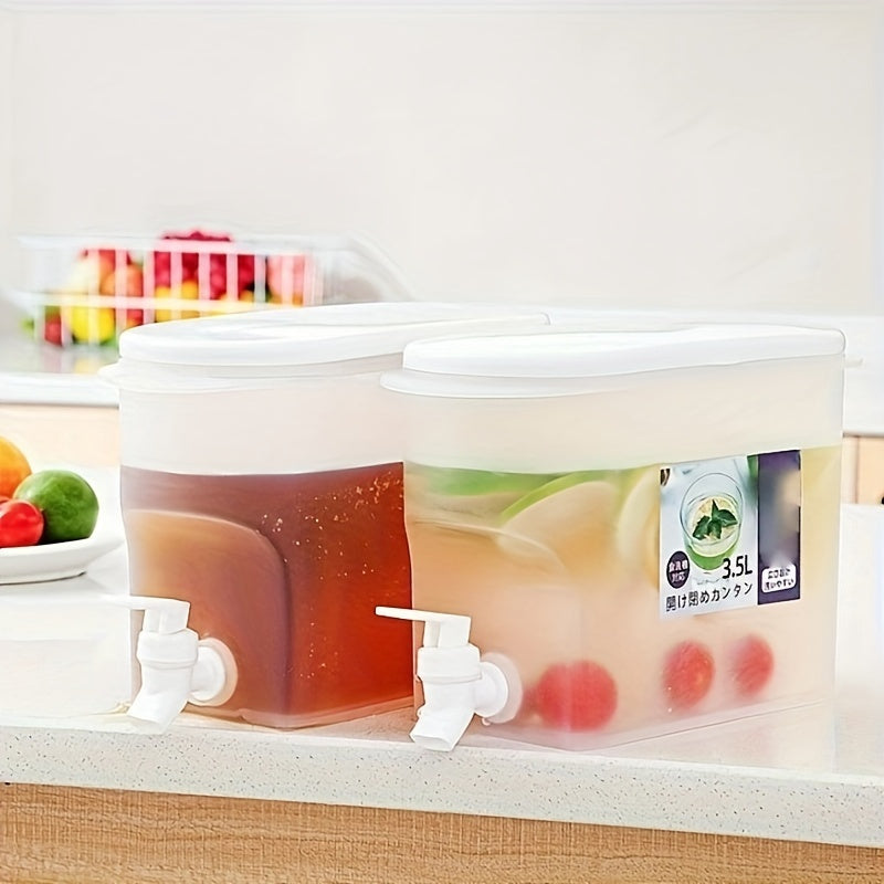 118.35oz Beverage Dispenser with Spigot - Durable PC Material, No Battery Required, Ideal for Parties, Weddings, and Home Use