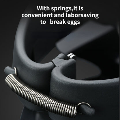 2 in 1 Stainless Steel Egg Opener and Separator – Multi-Functional Kitchen Gadget for Easy Baking and Cooking