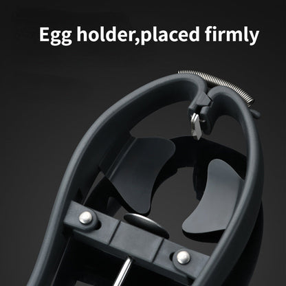 2 in 1 Stainless Steel Egg Opener and Separator – Multi-Functional Kitchen Gadget for Easy Baking and Cooking