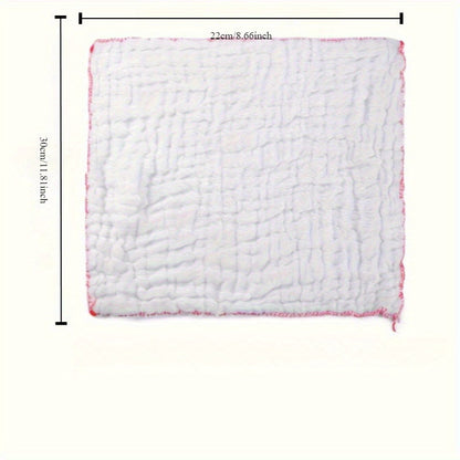 8pcs Non-Stick Oil Kitchen Towels - Durable Cotton Mesh Dishcloths for Efficient Cleaning