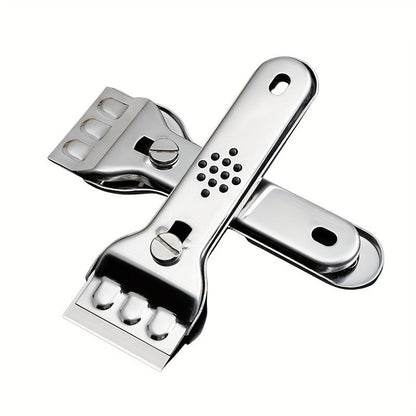6pcs Multi-Purpose Cleaning Scraper Set - Includes Blades, Ideal for Kitchen, Paint Removal & Ceramic Cooktops, Essential for Apartments and Schools