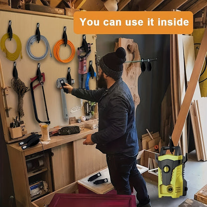 3pcs Hook and Loop Cord Organizer Straps - Versatile Cable Wraps for Home, RV and Garage Storage