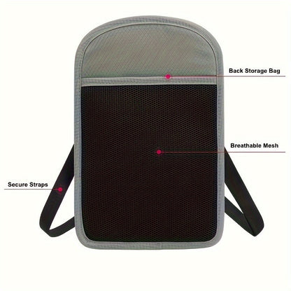 Travel Passport Holder with RFID Blocking – Durable Zipper, Adjustable Neck Strap, Safely Stores Cash, Credit Cards and Documents, Travel Neck Wallet