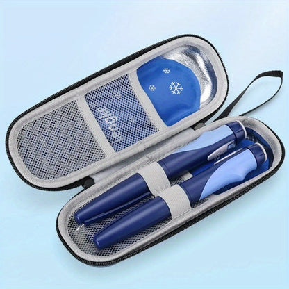 Insulin Cooler Travel Case – Waterproof Diabetic Medication Organizer with Ice Gel Pack, Portable Storage Bag for Insulin Pens and Vials