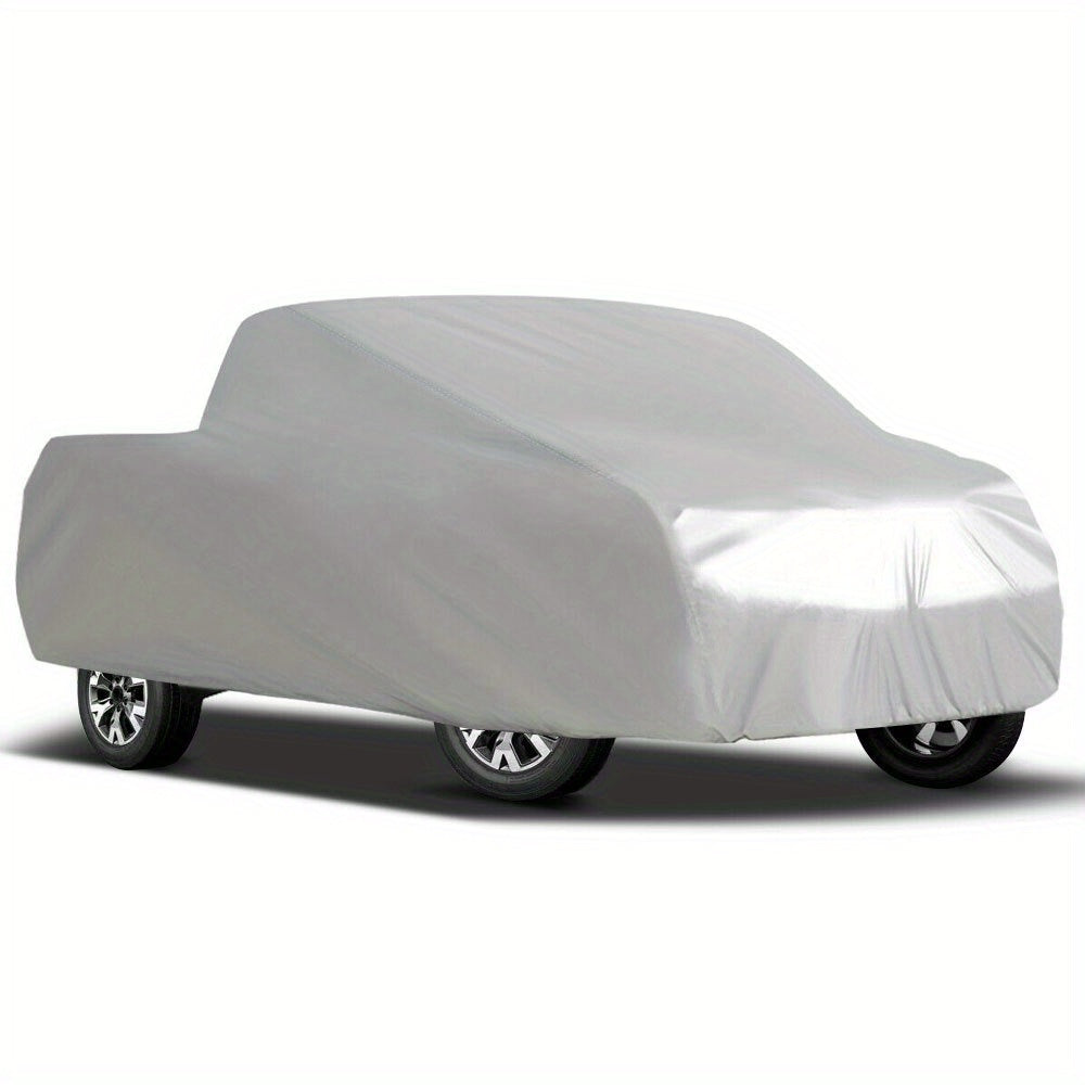 Universal All-Weather Car & Truck Cover - Windproof, Fits Up to 230 x 75 x 65 Inches