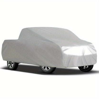 Universal All-Weather Car & Truck Cover - Windproof, Fits Up to 230 x 75 x 65 Inches