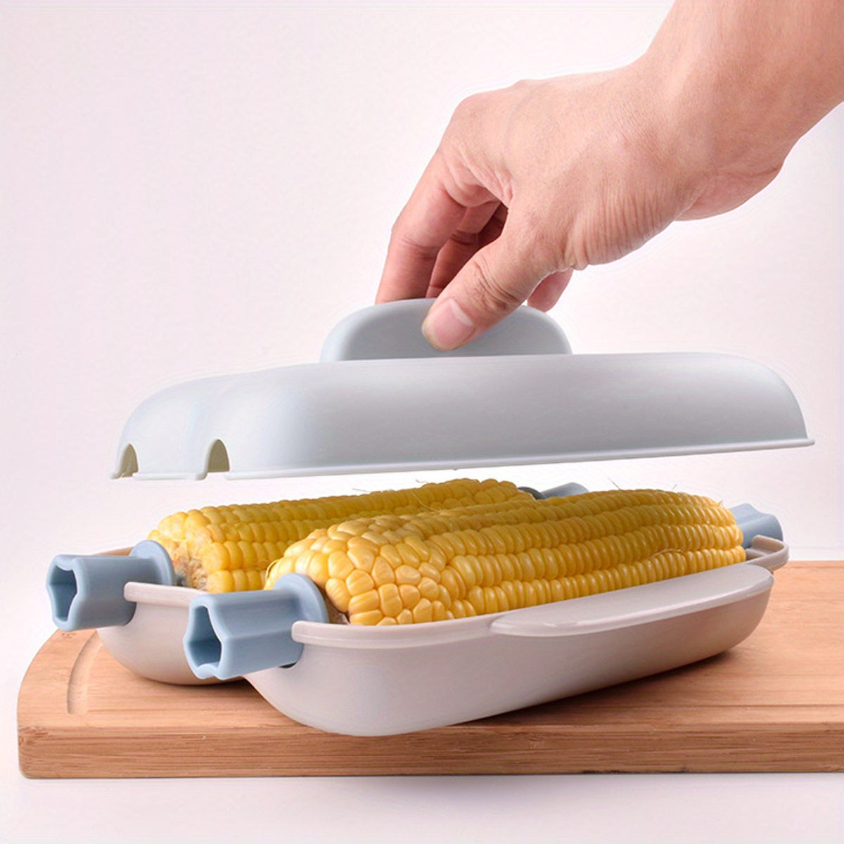 Microwave Corn Steamer – Multifunctional High-Temperature Resistant Kitchen Tool for Steaming