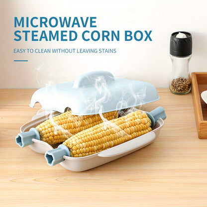 Microwave Corn Steamer – Multifunctional High-Temperature Resistant Kitchen Tool for Steaming