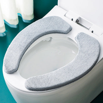 Soft Cashmere Toilet Seat Covers – Thickened, Washable and Easy to Install, Fits Most Toilets