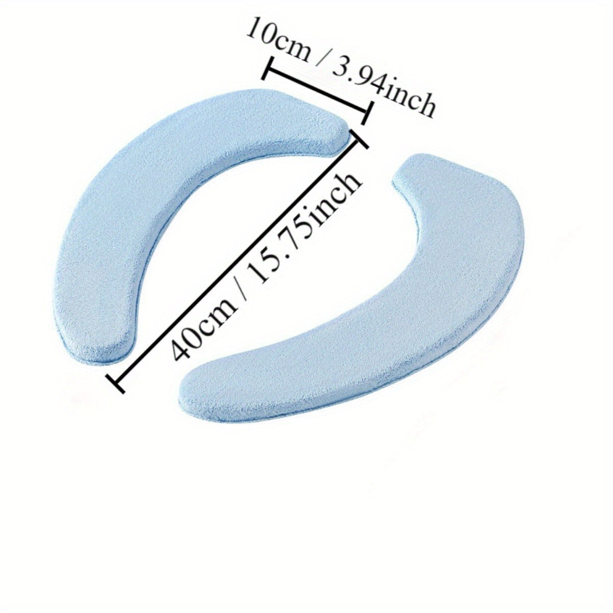 Soft Cashmere Toilet Seat Covers – Thickened, Washable and Easy to Install, Fits Most Toilets