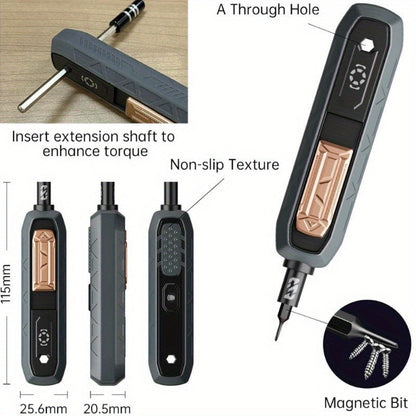 Upgraded 180-in-1 Magnetic Precision Screwdriver Set - Professional Tool Kit for PC, Laptops, Mobile Phones, Xbox, Mac, and DIY Maintenance