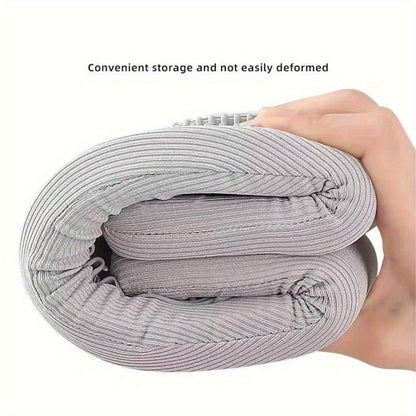 Breathable Silicone Neck Support Brace – Anti-Slouch Travel and Office Neck Collar for Men and Women, Cervical Spine Alignment, Pain Relief and Swelling Reduction