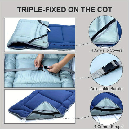 Extra Large 75''x30'' Camping Sleeping Pad - Ultra Soft, Non-Slip, Waterproof, Insulated Mattress - Compact and Comfortable for Outdoor Sleeping - Essential for Backpackers and Campers