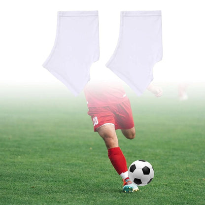 Ultra-Soft Lycra Football Cleat Covers – Slip-Resistant, Durable Spike Protectors for Soccer & Sports, One Size Fits All, Black/White