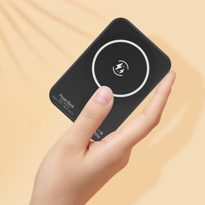 10000mAh Wireless Mini Power Bank – Magnetic Portable Charger with Fast Charging