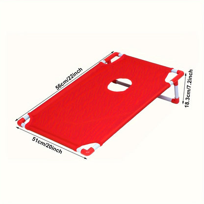 Portable Corn Hole Game Set - Outdoor Travel and Camping Game for Adults, Perfect for Halloween and Christmas Gifts