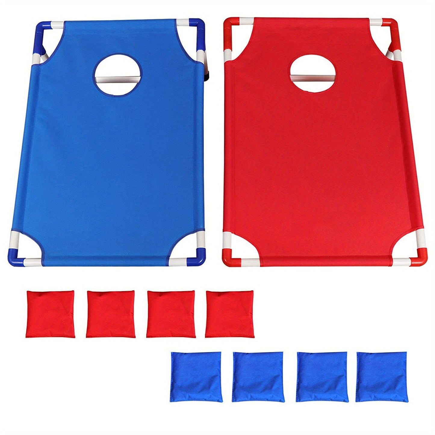 Portable Corn Hole Game Set - Outdoor Travel and Camping Game for Adults, Perfect for Halloween and Christmas Gifts