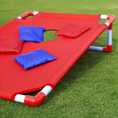 Portable Corn Hole Game Set - Outdoor Travel and Camping Game for Adults, Perfect for Halloween and Christmas Gifts