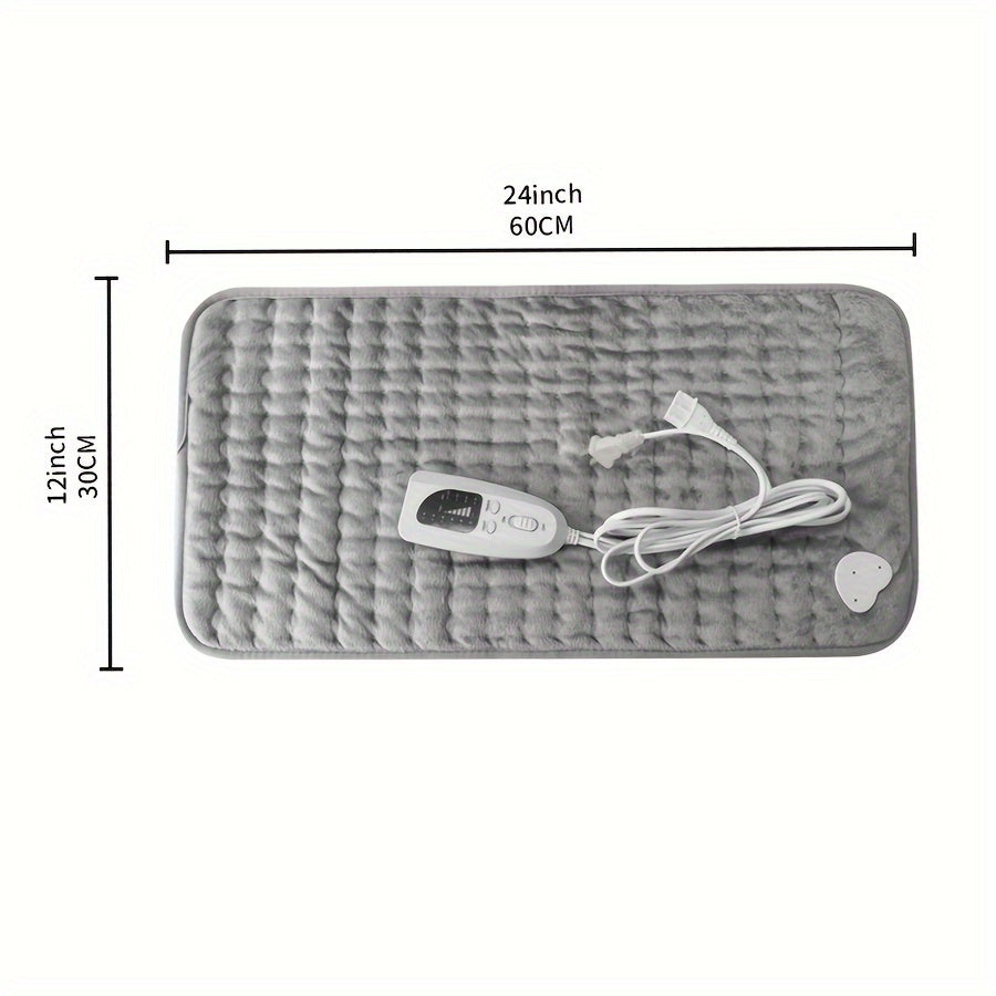 Large Heating Pad - 60x30cm with 9 Temperature Settings and Auto Off - Pain Relief for Back, Neck, Shoulders, Legs - Ideal Gift for Christmas