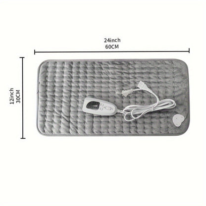 Large Heating Pad - 60x30cm with 9 Temperature Settings and Auto Off - Pain Relief for Back, Neck, Shoulders, Legs - Ideal Gift for Christmas