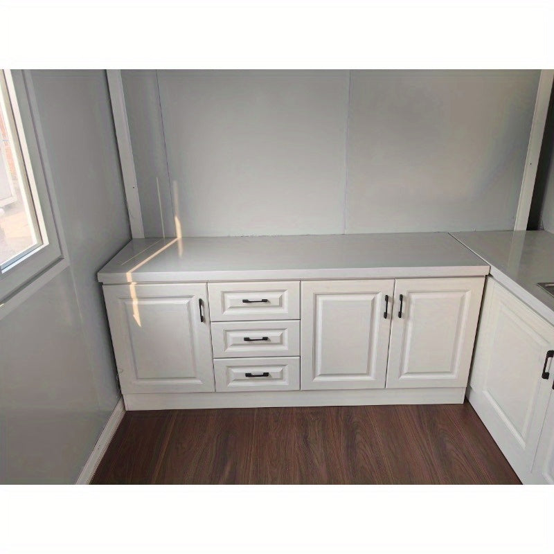 Factory Expandable 3 in 1 Foldable House - Prefabricated Home with Two Rooms and One Hall