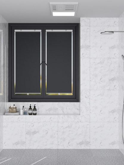 Sunshade Roller Blinds – Blackout Retractable Window Curtains with Suction Cup, Punch-Free for Kitchen & Bedroom