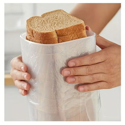 Fresh Keeper Bread Box - Airtight Plastic Storage Container to Keep Bread Fresh Longer, Compact Size for Kitchen Countertop